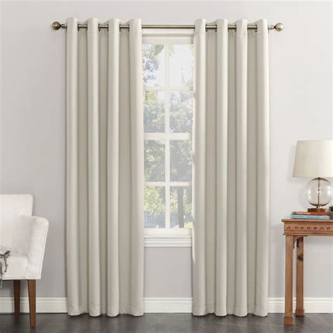 Noise Reducing Curtain Panel With Grommet Header Foter