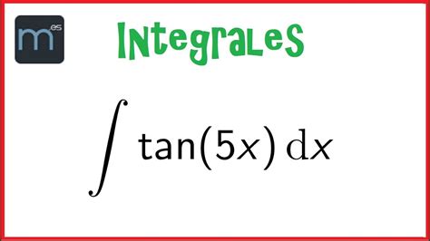 Integral Tipo Logaritmo Youtube