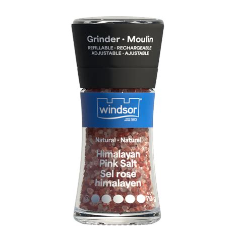 Windsor® Extra Coarse Himalayan Pink Salt Grinder Archive Windsor Salt