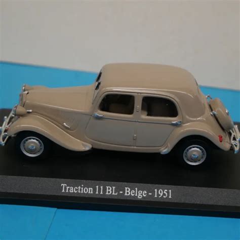 1 43 IXO PRESSE CITROEN TRACTION 11 Bl Belge 1951 EUR 7 50 PicClick FR