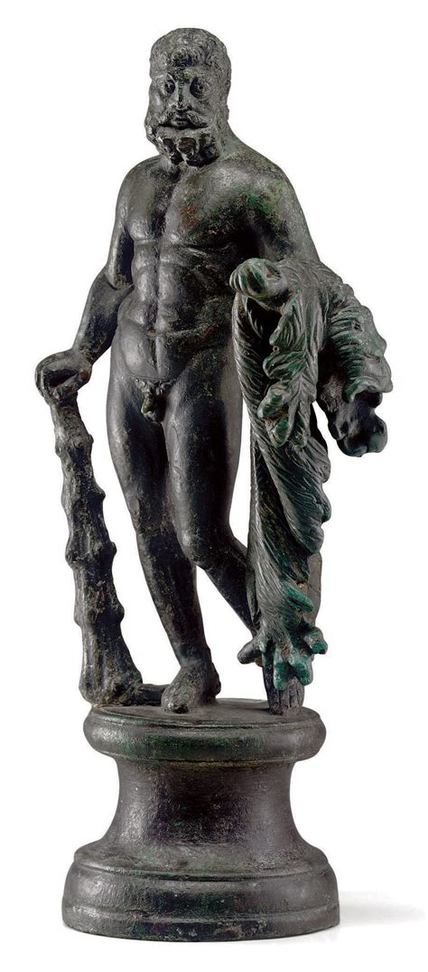 A Roman Bronze Hercules Circa Nd Century A D Christie S