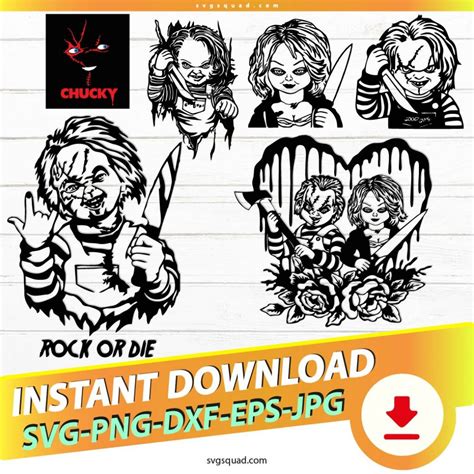 Freddy Krueger Svg Bundle Png Dxf Silhouette Cricut Digital Files