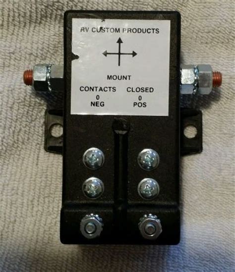 Sell Rv Custom Products Battery Disconnect Solenoid F81 1002 New In Concord North Carolina