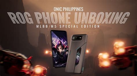 ROG PHONE 6D MLBB M5 SPECIAL EDITION UNBOXING YouTube