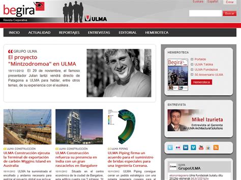 El Grupo Ulma Lanza La Versi N Online De Su Revista Begira Begira