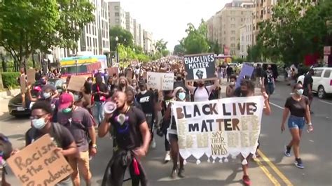 Duizenden Marcheren Naar Witte Huis Tijdens Protest Tegen Racisme NU Nl