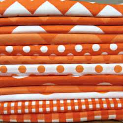 Funky Oranges Fat Quarters 12 Fat Quarters