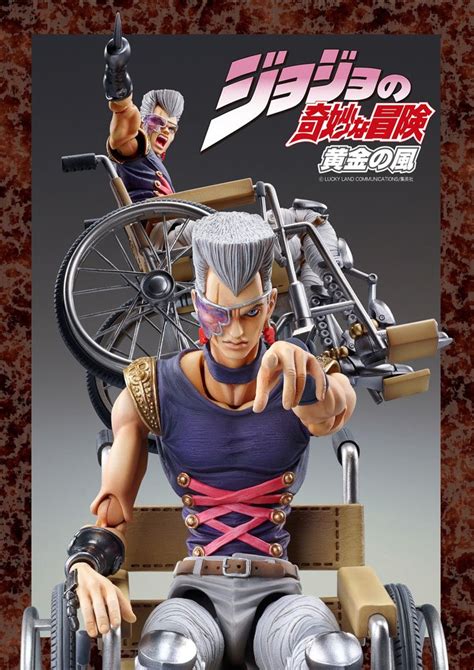 Jojo Part J P Polnareff Figurine Super Action Chozokado Cm