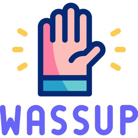 wassup basic accent lineal color icon