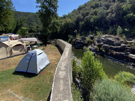 Les Gorges de l Hérault Camping à Sumène Destination Sud Cévennes