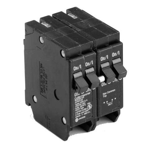 Eaton One 30 Amp 2 Pole And Two 20 Amp 1 Poles Type Br Bq Quadplex Circuit Breaker Bq2302120