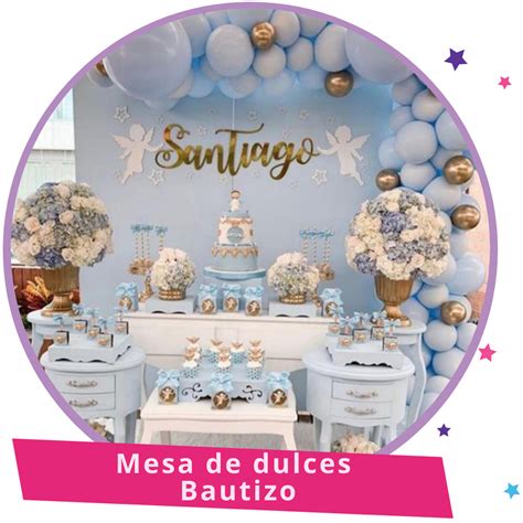 Mesa De Dulces Para Bautizo Las M S Elegantes Mesas De Dulces