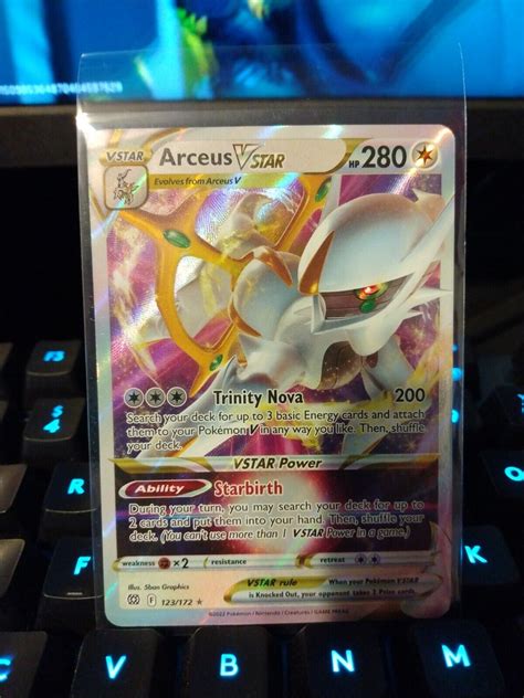 Mavin Pokemon Arceus V Star 123172 Brilliant Stars