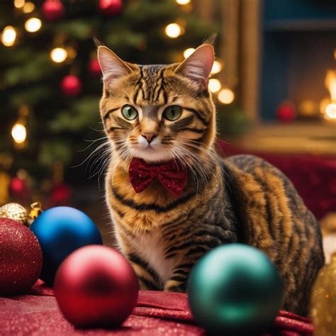 Ai Generiert Katze Weihnachten Kostenloses Bild Auf Pixabay Pixabay