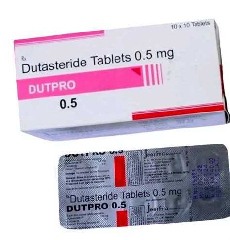 Dutasteride Tablets 0 5 Mg DUTPRO 0 5 At Rs 400 Stripe Avodart