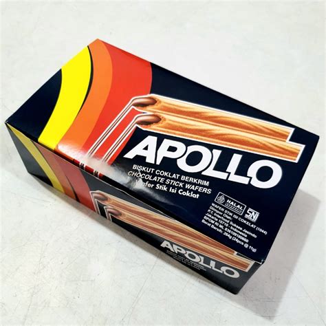 Jual Apollo Chocolate Stick Wafers Pcs Shopee Indonesia