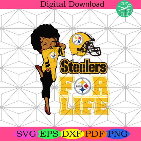 Pittsburgh Steelers For Life Svg Sport Svg Pittsburgh Steelers Svg