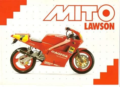 CAGIVA Mito I Lawson Replica 1991 1992 Specs Performance Photos