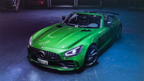 Mercedes Benz Amg Gt R Roadster Animated Roof Add On Template