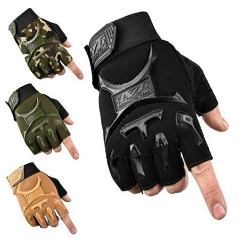 Jual SARUNG TANGAN TACTICAL MECHANIX GLOVES HALF FINGER ST MOTOR