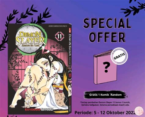 JAPANFESS TERANG On Twitter Jpf Special Offer Manga Kimetsu No Yaiba