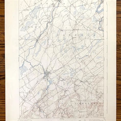 Canton Ny Map - Etsy UK