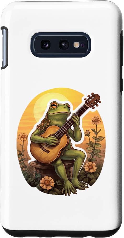 Amazon Galaxy S E Cottagecore Aesthetic Frog Playing Banjo On