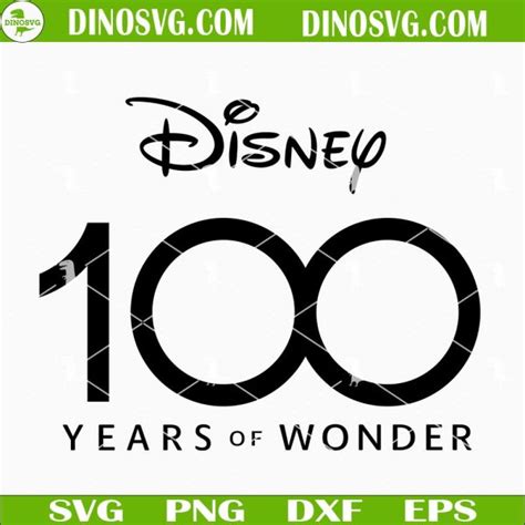 Disney 100 Years Of Wonder Logo Svg Disneys 100th Anniversary Svg