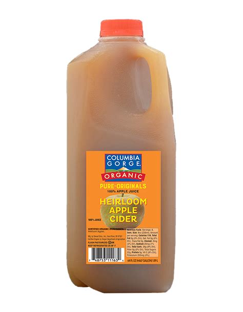 Heirloom Apple Cider Fall Ciders Columbia Gorge Organic