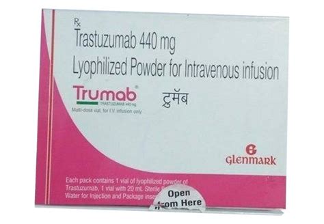 Trumob 440mg Trastuzumab Lyophilized Powder For Intravenous Infusion