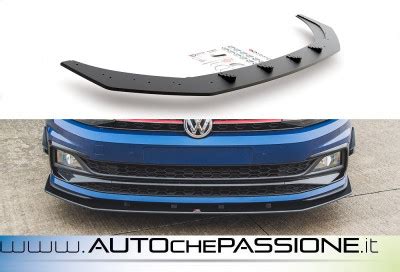 Splitter Spoiler Anteriore Racing Per Vw Polo Mk Gti Cod