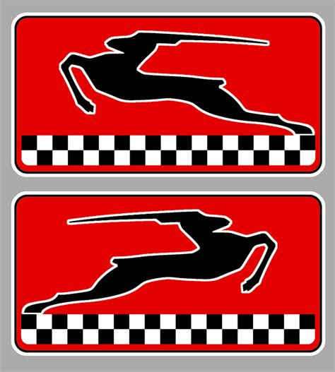 Sticker 2 X SIMCA RALLYE 2