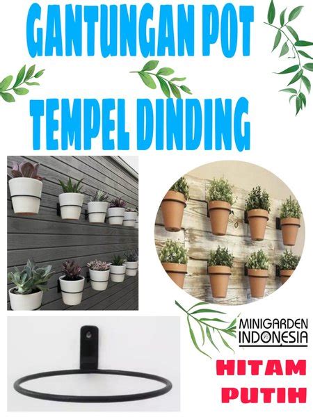 Jual Gantungan Pot Dinding Tempel Rak Pot Dinding Cantolan Pot Besi