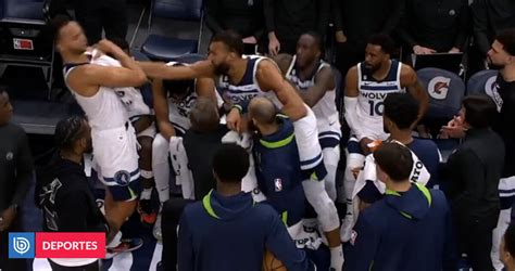 Pelea Y Pu Etazo A Un Compa Ero El D A De Furia De Rudy Gobert En La