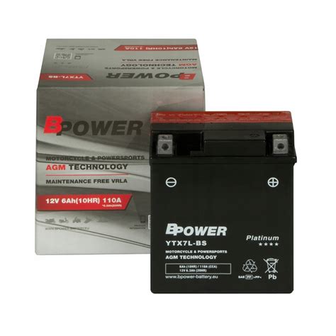 Akumulator Bpower Platinum Ytx L Bs Agm V Ah Ytx L Bs Za Z Z