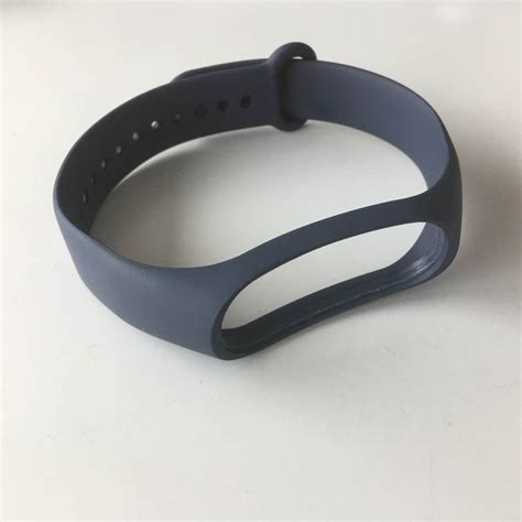 Силиконова синя каишка за гривна Xiaomi Mi Band 3. Модел - XMWD02HM ...