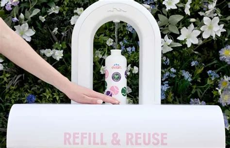 Evian Pilots Mineral Water Refill Stations At Wimbledon Nfcw