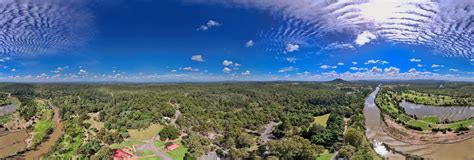 Brisbane river from 120 metres 360 Panorama | 360Cities