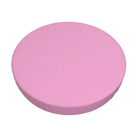 Coaee Pink Round Bar Stool Seat Covers Washable Stool Cushion Covers