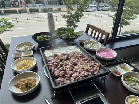 부산 명지 맛집 오리한상 아이와 가볼만한 곳 네이버 블로그