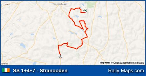 SS 1 4 7 Stranooden Stage Map Monaghan Stages Rally 2017 Rally