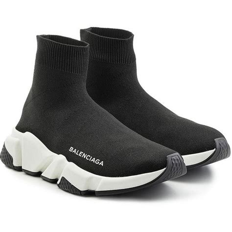 Balenciaga Speed Sock Sneakers Liked On Polyvore Featuring Shoes