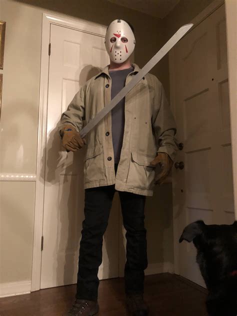 What do y’all think of my Jason costume? : r/fridaythe13th