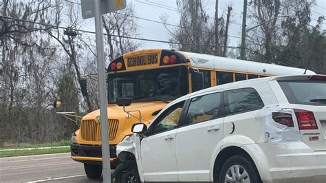 Alachua County School District Bus 4 Cars Involved In Crash