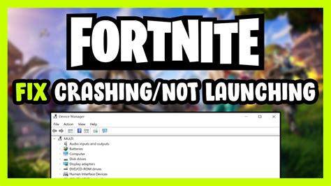 How To FIX Fortnite Crashing Not Launching YouTube