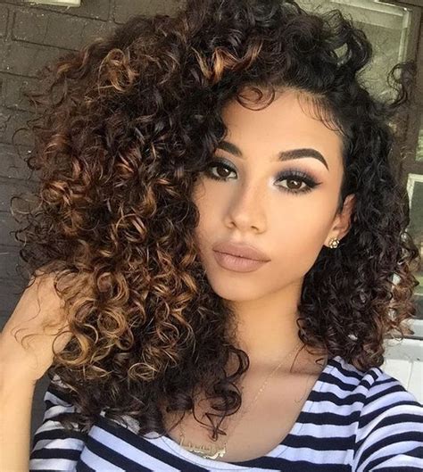 Hairstyles For Biracial Women Mixed Curly Hair Curly Hair Styles