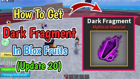 How To Get Dark Fragment In Blox Fruits Complete Step By Step