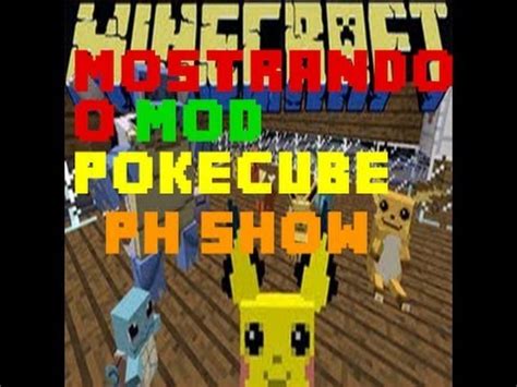 Mostrando O Mod Pokecube Minecraft 1 4 6 PH SHOW YouTube