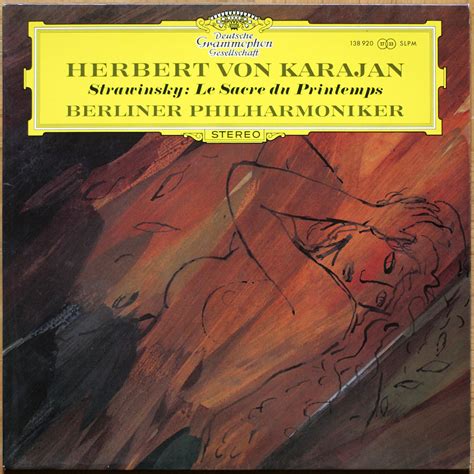 Stravinsky Strawinsky Le Sacre Du Printemps The Rite Of Spring