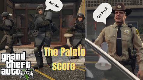 GTA 5 THE PALETO SCORE HEIST MISSION With Full Brutal Mode 4K 60FPS